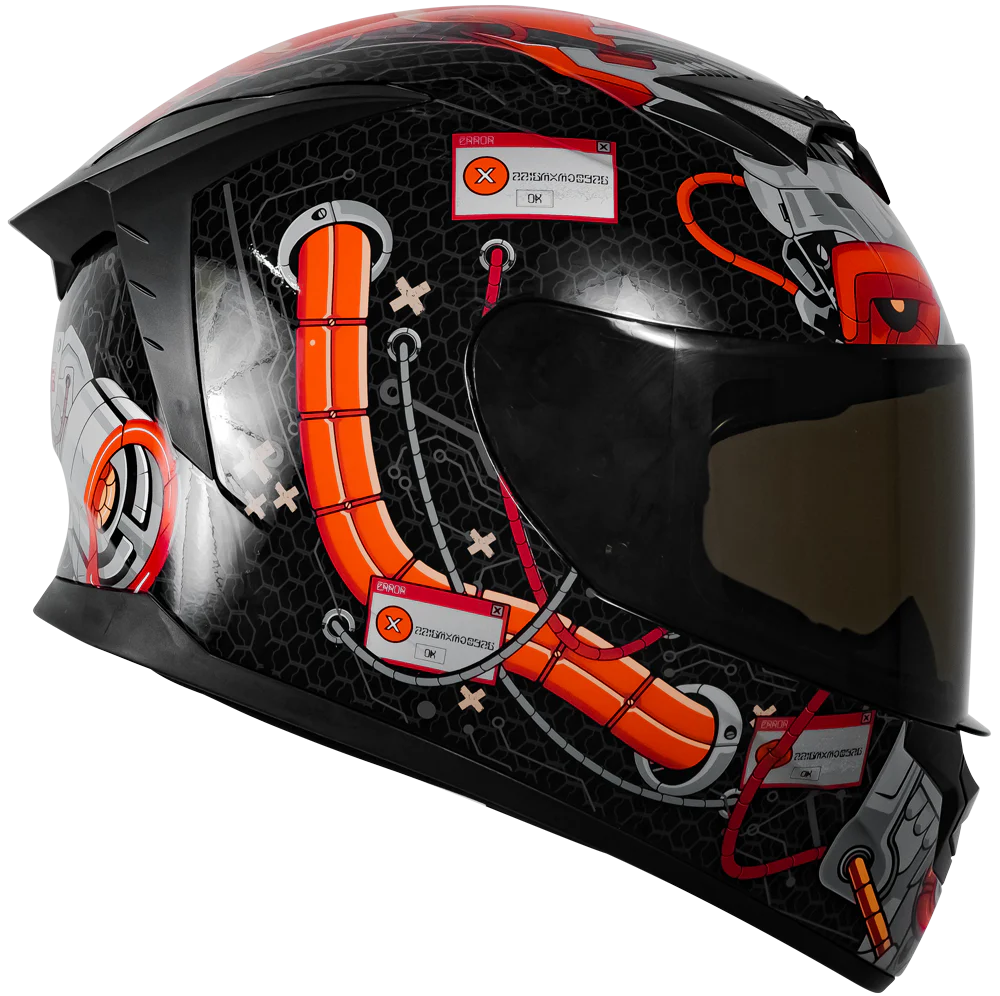 CASCO SPARTAN ERROR ROJO 7502305893743